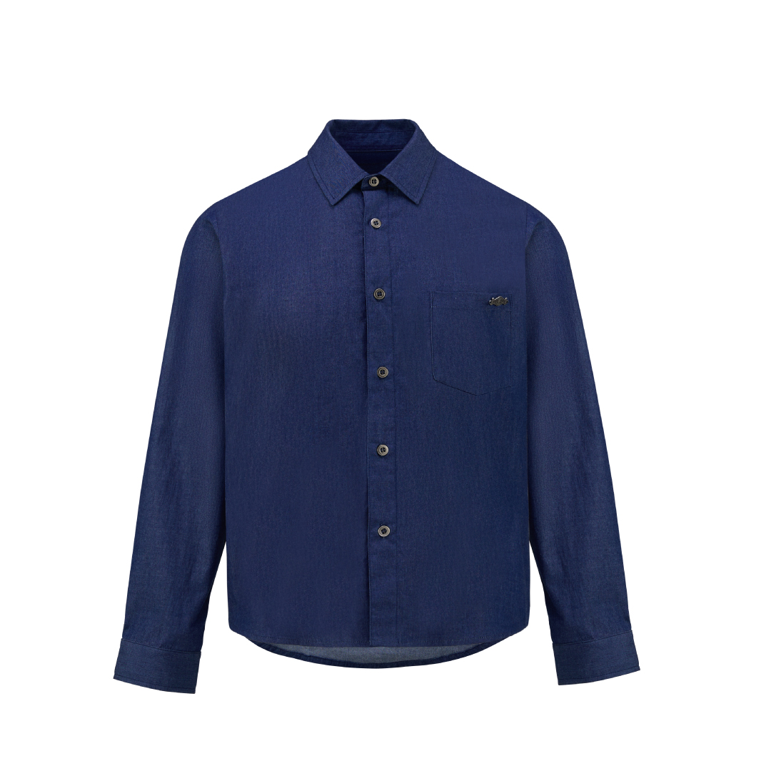 เรดบูล เสื้อเชิ้ต สีน้ำเงิน ไซส์ S