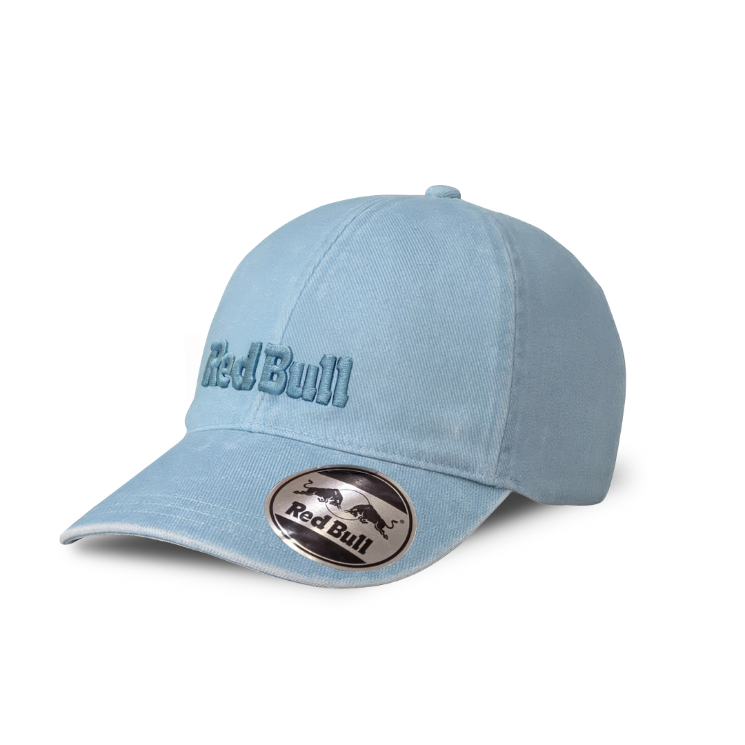 เรดบูล หมวกปักยีนส์ สีฟ้า