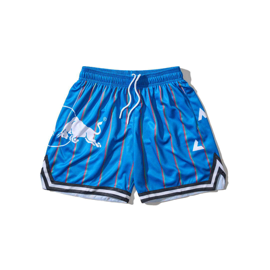 RED BULL X V.A.C. CULTURE กางเกงขาสั้น สีฟ้า